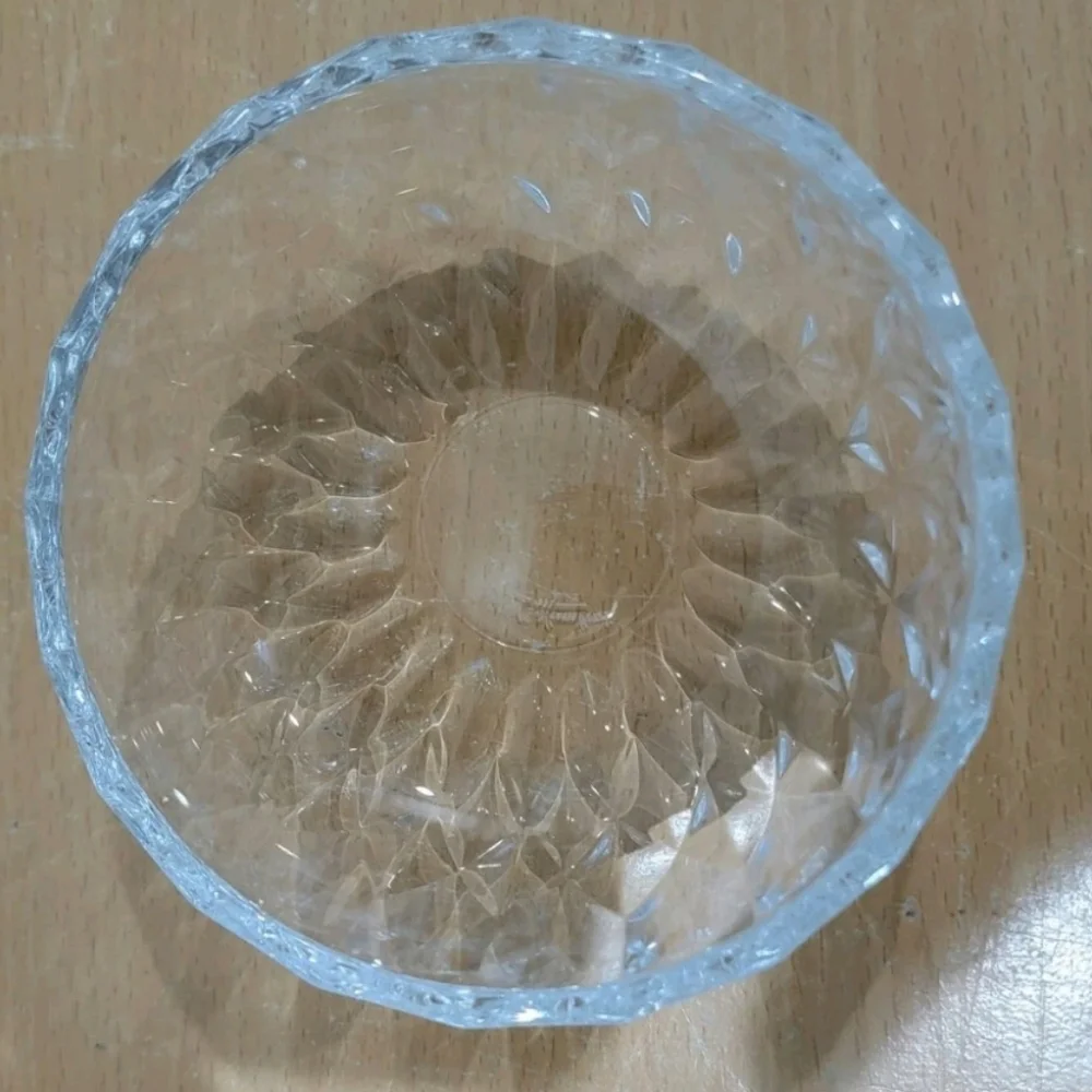 Vintage Val St Lambert Signed Cut Crystal Dishes Set of 4